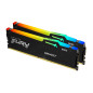 Kingston Technology FURY Beast RGB memory module 16 GB 2 x 8 GB DDR5 2600 MHz Kingston Technology FURY Beast RGB memory module 16 GB 2 x 8 GB DDR5 2600 MHz