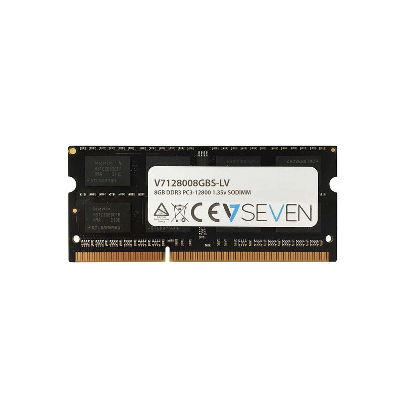 V7 V7128008GBS-LV memory module 8 GB 1 x 8 GB DDR3 1600 MHz V7 V7128008GBS-LV memory module 8 GB 1 x 8 GB DDR3 1600 MHz