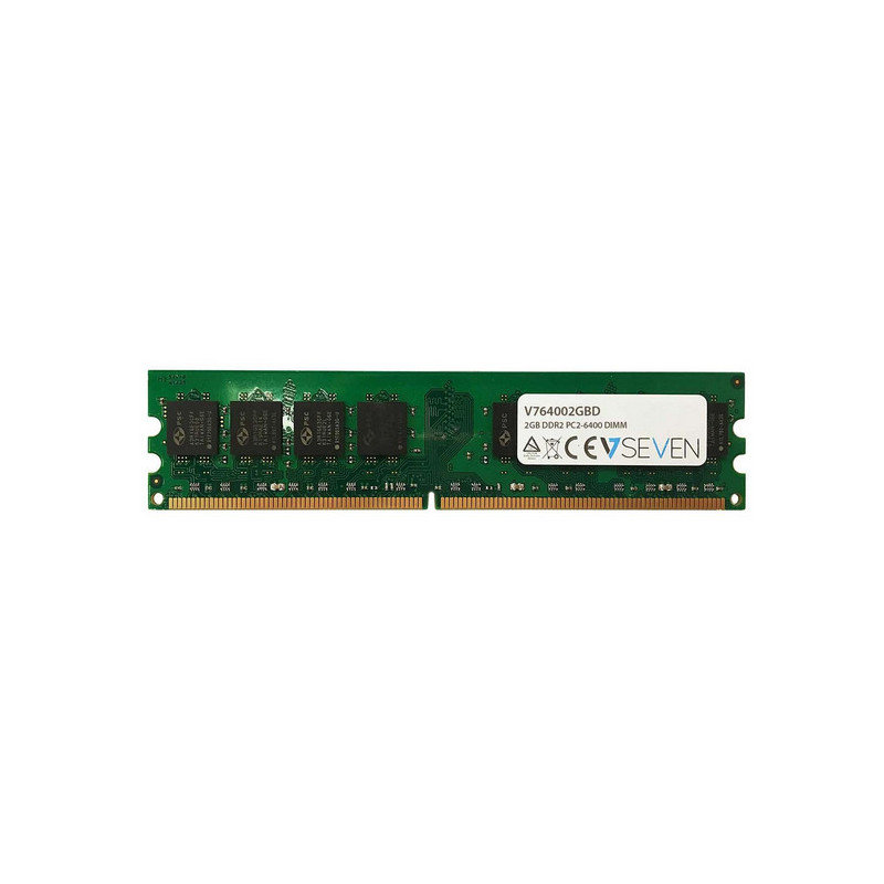 V7 V764002GBD memoria 2 GB 1 x 2 GB DDR2 800 MHz V7 V764002GBD memoria 2 GB 1 x 2 GB DDR2 800 MHz