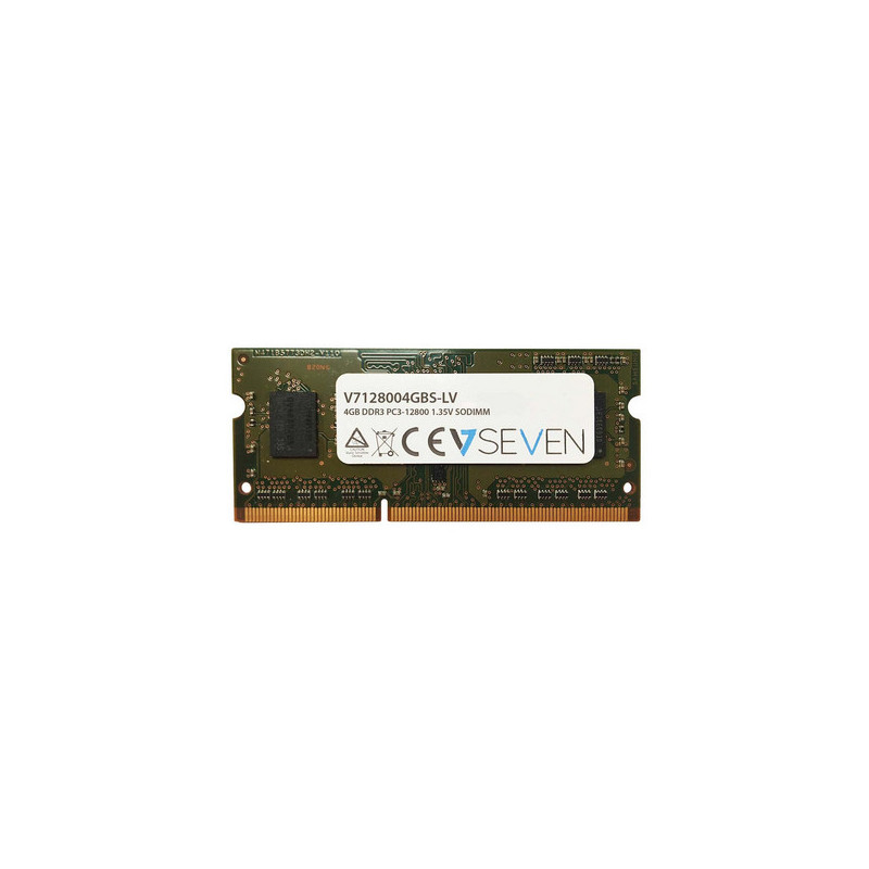 V7 V7128004GBS-LV memory module 4 GB 1 x 4 GB DDR3 1600 MHz V7 V7128004GBS-LV memory module 4 GB 1 x 4 GB DDR3 1600 MHz
