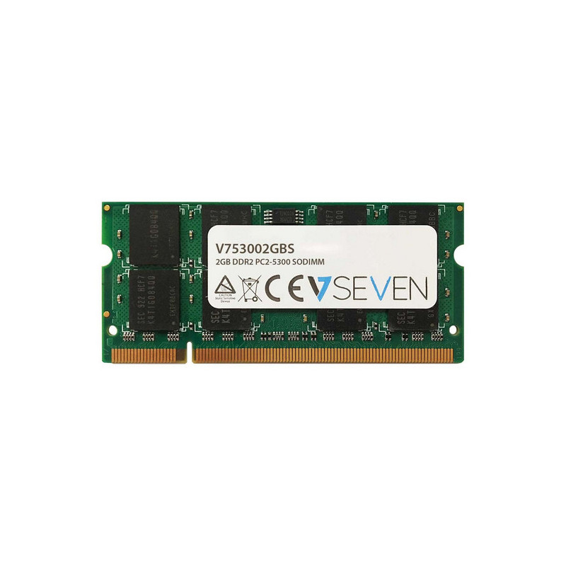 V7 V753002GBS memory module 2 GB 1 x 2 GB DDR2 667 MHz V7 V753002GBS memory module 2 GB 1 x 2 GB DDR2 667 MHz