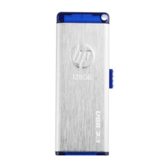 HP x730w unità flash USB 128 GB USB tipo A 3.2 Gen 1 (3.1 Gen 1) Blu, Acciaio inox