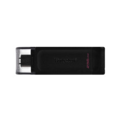 Kingston Technology DataTraveler 70 USB flash drive 256 GB USB Type-C 3.2 Gen 1 (3.1 Gen 1) Black