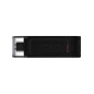 Kingston Technology DataTraveler 70 USB flash drive 256 GB USB Type-C 3.2 Gen 1 (3.1 Gen 1) Black Kingston Technology DataTraveler 70 USB flash drive 256 GB USB Type-C 3.2 Gen 1 (3.1 Gen 1) Black