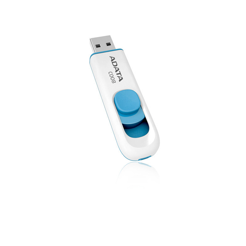 ADATA 64GB C008 unità flash USB USB tipo A 2.0 Blu, Bianco