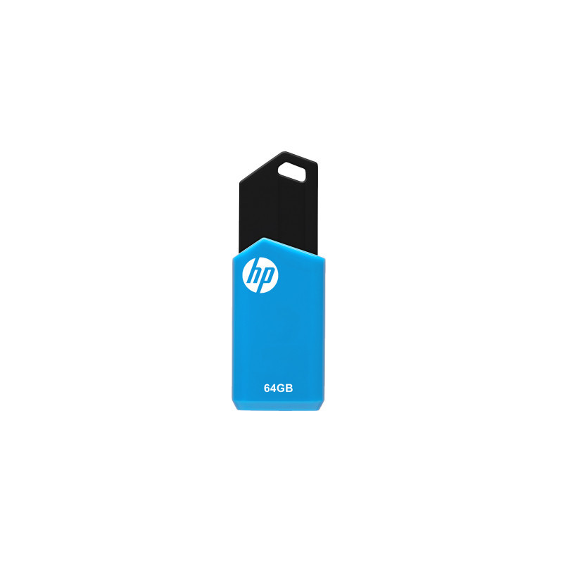 HP v150w unità flash USB 64 GB USB tipo A 2.0 Nero, Blu HP v150w unità flash USB 64 GB USB tipo A 2.0 Nero, Blu