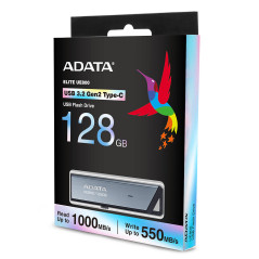 ADATA UE800 unità flash USB 128 GB USB tipo-C 3.2 Gen 2 (3.1 Gen 2) Argento