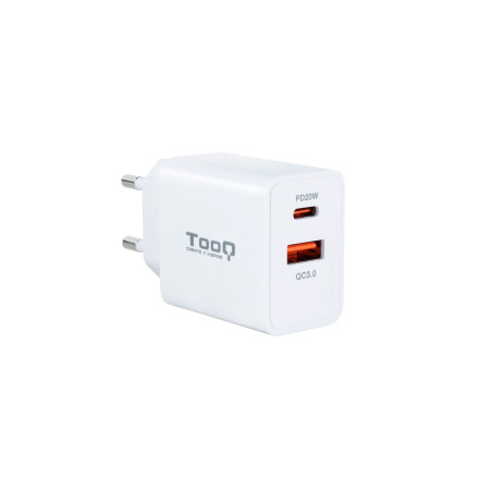 TooQ TQWC-2SC04WT mobile device charger Universal White AC Fast charging Indoor