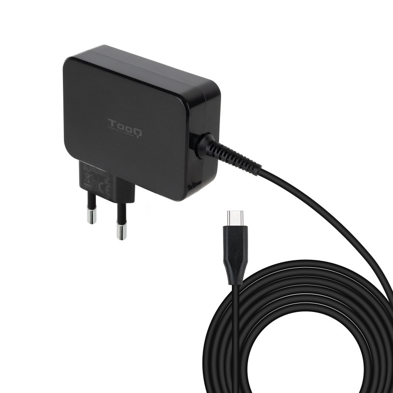 TooQ TQLC-USBCGAN90PD mobile device charger Laptop Black AC Indoor TooQ TQLC-USBCGAN90PD mobile device charger Laptop Black AC Indoor