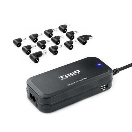 TooQ TQLC-90BS02AT power adapter inverter Indoor 90 W Black
