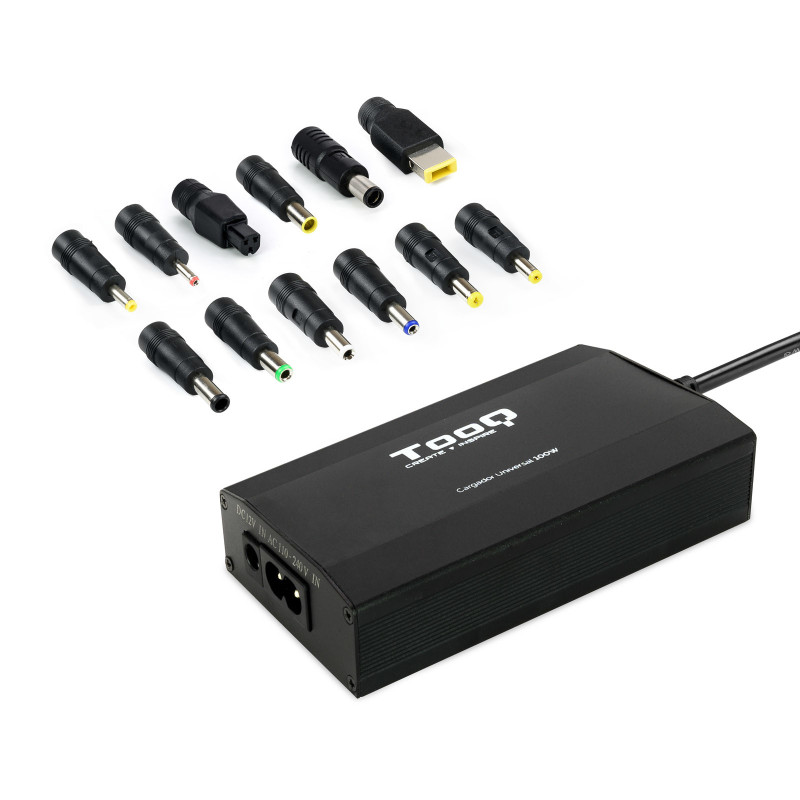 TooQ TQLC-100BS01M power adapter/inverter Auto/Indoor 100 W Black TooQ TQLC-100BS01M power adapter/inverter Auto/Indoor 100 W Black