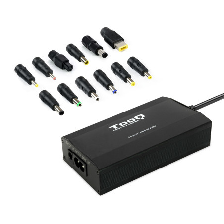 TooQ TQLC-100BS01M adattatore e invertitore Auto/interno 100 W Nero