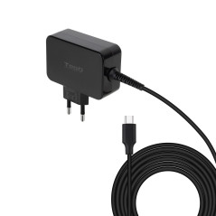 TooQ TQLC-USBCGAN65PD mobile device charger Laptop Black AC Indoor
