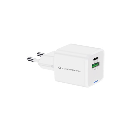 Conceptronic ALTHEA15W mobile device charger Universal White AC Fast charging Indoor