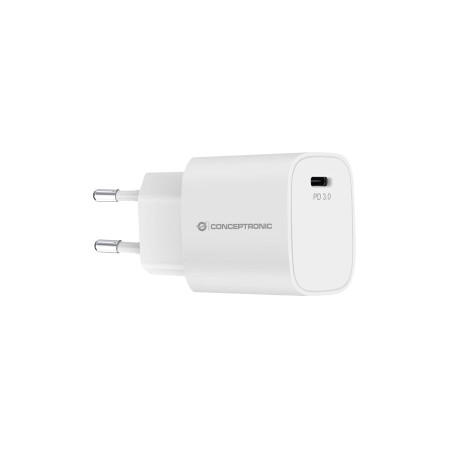 Conceptronic ALTHEA14W mobile device charger Universal White AC Fast charging Indoor