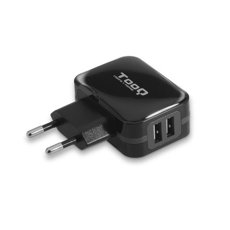 TooQ TQWC-1S02 mobile device charger GPS, MP3, MP4, Mobile phone, Portable gaming console, Smartphone, Tablet Black AC Indoor