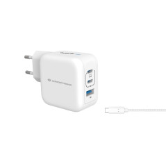 Conceptronic ALTHEA17W mobile device charger Universal White AC Fast charging Indoor