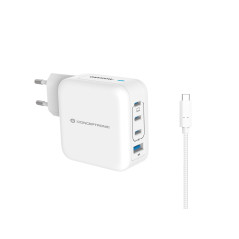 Conceptronic ALTHEA18W mobile device charger Universal White AC Fast charging Indoor