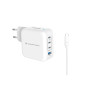 Conceptronic ALTHEA18W mobile device charger Universal White AC Fast charging Indoor