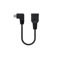 Nanocable 10.01.3600 USB cable USB 2.0 5.91" (0.15 m) Micro-USB B USB A Black