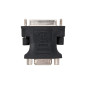 Nanocable 10.15.0704 adattatore per inversione del genere dei cavi DVI 24+5 SVGA Nero Nanocable 10.15.0704 adattatore per inversione del genere dei cavi DVI 24+5 SVGA Nero