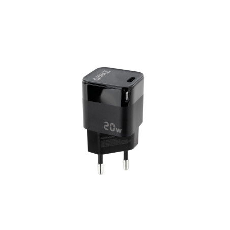 TooQ TQWC-PD20 mobile device charger Universal Black AC Fast charging Indoor