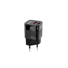 TooQ TQWC-QCPD20 mobile device charger Universal Black AC Fast charging Indoor