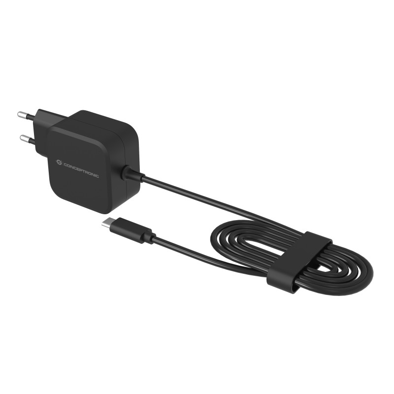 Conceptronic OZUL04BE mobile device charger Universal Black AC Indoor Conceptronic OZUL04BE mobile device charger Universal Black AC Indoor