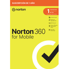 Norton 360 Mobile Antivirus security Base Portuguese 1 license(s) 1 year(s)