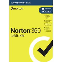 Norton 360 Deluxe Sicurezza antivirus Base ESP 1 licenza e 1 anno i
