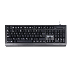 CoolBox COO-TEC04DNI keyboard Office USB QWERTY Spanish Black