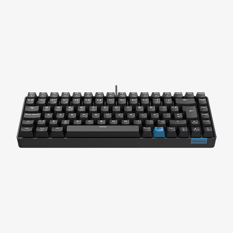 Hiditec GKE010006 keyboard Gaming USB + RF Wireless + Bluetooth QWERTY Spanish Black
