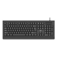 Ewent EW3286 keyboard Universal USB QWERTY Spanish Black