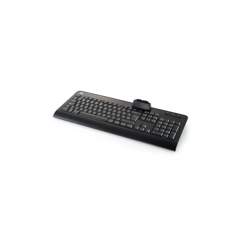 Conceptronic CKBESMARTID keyboard Office USB QWERTY Spanish Black Conceptronic CKBESMARTID keyboard Office USB QWERTY Spanish Black