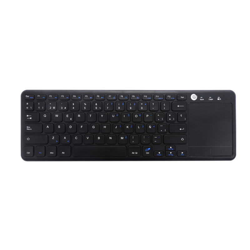 CoolBox CoolTouch keyboard Universal RF Wireless QWERTY Spanish Black CoolBox CoolTouch keyboard Universal RF Wireless QWERTY Spanish Black