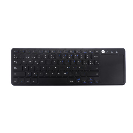 CoolBox CoolTouch keyboard Universal RF Wireless QWERTY Spanish Black
