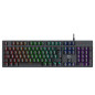 Hiditec GK400 ARGB keyboard Gaming USB Black