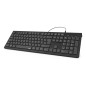 Hama KC-200 keyboard Office USB QWERTZ German Black Hama KC-200 keyboard Office USB QWERTZ German Black