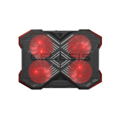 GENESIS Oxid 260 laptop cooling pad 17.3" 1010 RPM Black, Red