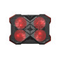 GENESIS Oxid 260 base di raffreddamento per laptop 43,9 cm (17.3") 1010 Giri/min Nero, Rosso GENESIS Oxid 260 base di raffreddamento per laptop 43,9 cm (17.3") 1010 Giri/min Nero, Rosso