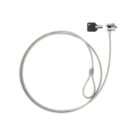 TooQ TQCLKC0025 cable lock Silver 59.1" (1.5 m)