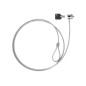 TooQ TQCLKC0025 cavo di sicurezza Argento 1,5 m TooQ TQCLKC0025 cavo di sicurezza Argento 1,5 m