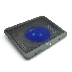 Ewent EW1250 laptop cooling pad 16" 1000 RPM Black