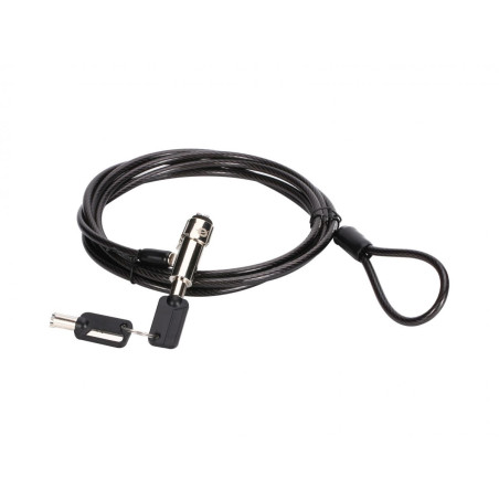 Conceptronic CUSTODIO02BN cable lock Black 70.9" (1.8 m)