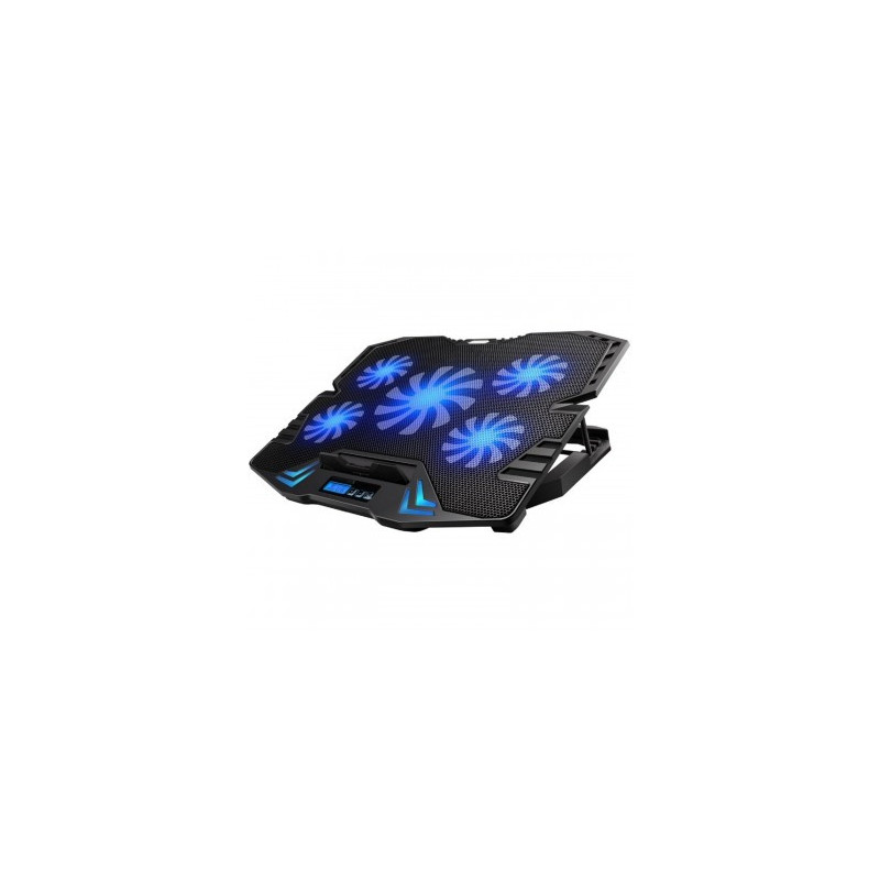 Ewent EW1259 laptop cooling pad 17" 2500 RPM Black