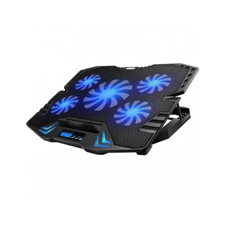 Ewent EW1259 laptop cooling pad 17" 2500 RPM Black