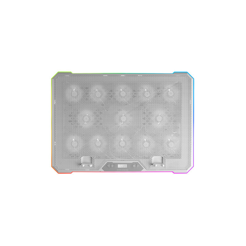 Mars Gaming MNBC13W base di raffreddamento per laptop 43,2 cm (17") Bianco