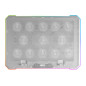 Mars Gaming MNBC13W laptop cooling pad 17" White