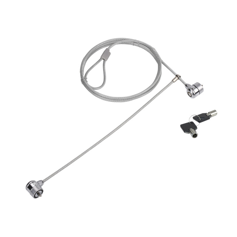 Conceptronic CNBSLOCK15T cavo di sicurezza Argento 1,5 m Conceptronic CNBSLOCK15T cavo di sicurezza Argento 1,5 m