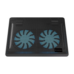 Conceptronic CNBCOOLPAD2F laptop cooling pad 15.6" 1000 RPM Black